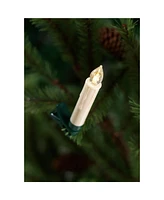 Slickblue Led Clip on Taper Candle with Remote for Tree (Set of 24)