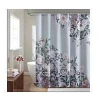 Home Outfitters 100% Cotton Printed Shower Curtain 72"W x 72"L, for Bathrooms