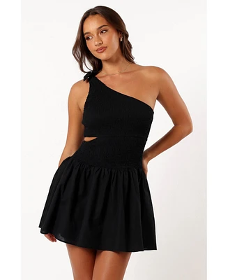 Petal and Pup Women's Allison One Shoulder Mini Dress