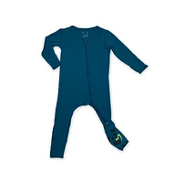 Bellabu Bear Baby Unisex Teal Blue Convertible Footie