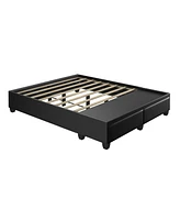 Boyd Sleep Parma Upholstered Platform Bed Frame with Storage Drawers