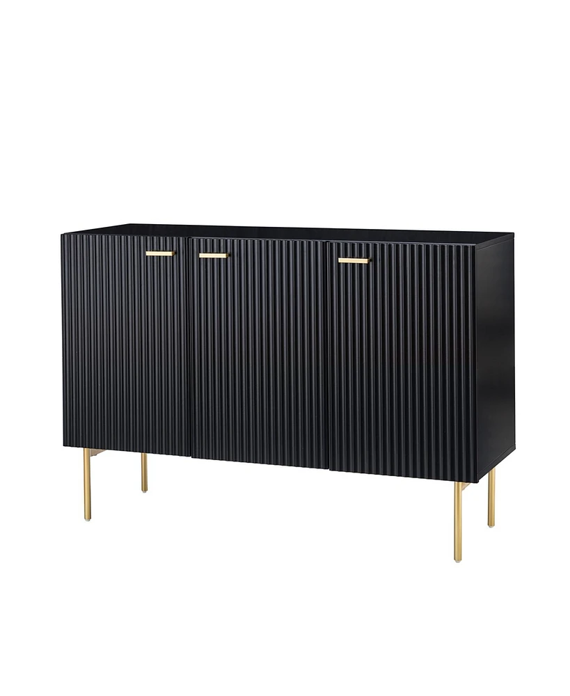 Hulala Home Anthedon Modern 47'' Wide Sideboard with 3 Doors