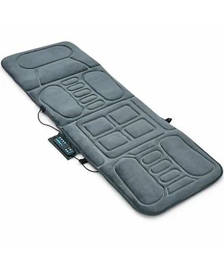 Slickblue Foldable Massage Mat with Heat and 10 Vibration Motors