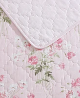 Laura Ashley Veronicas Bouquet Reversible Piece Quilt Set