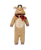 Hudson Baby Baby Boys Hudson Unisex Plush Jumpsuits