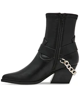 Dv Dolce Vita Women's Keeler Harness Moto Engineer Chain Heeled Boots