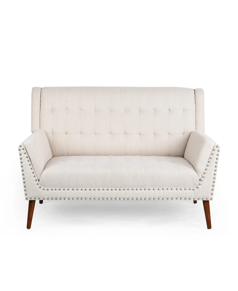 Streamdale Furniture Luxurious High-Back Flared-Arm Settee for Sophisticated Interiors