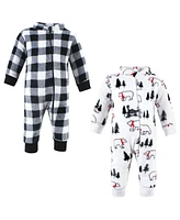 Hudson Baby Baby Boys Unisex Plush Jumpsuits