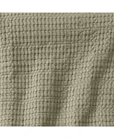 Lands' End Waffle Weave Throw Blanket