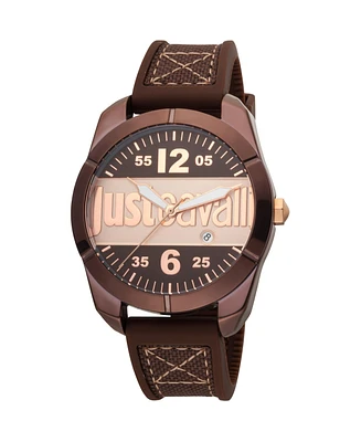 Just Cavalli Men's Young Brown Dial Watch - JC1G106P0035