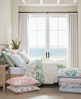 Closeout! Tommy Bahama Home Pineapple Bloom Reversible Piece Quilt Set