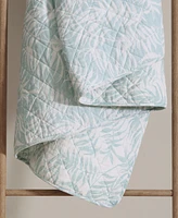 Tommy Bahama Home Art Of Palms Reversible 3 Piece Quilt Set, King