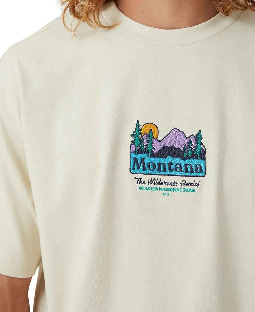 Cotton On Men's Box Fit Graphic T-Shirt