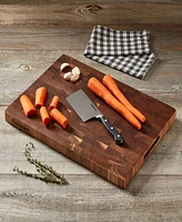 Cuisinart 17" Reversible End-Grain Acacia Cutting Board