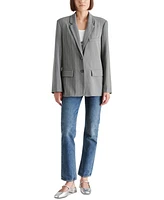 Steve Madden Women's Noellie Pinstripe Single-Breasted Blazer