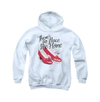 Wizard Of Oz Boys Youth Ruby Slippers Pull Over Hoodie / Hooded Sweatshirt