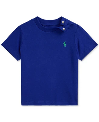 Polo Ralph Lauren Baby Boys Cotton Jersey Crewneck T Shirt