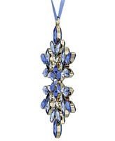 Swarovski Blue Crystal Hanging Snowflake Ornament