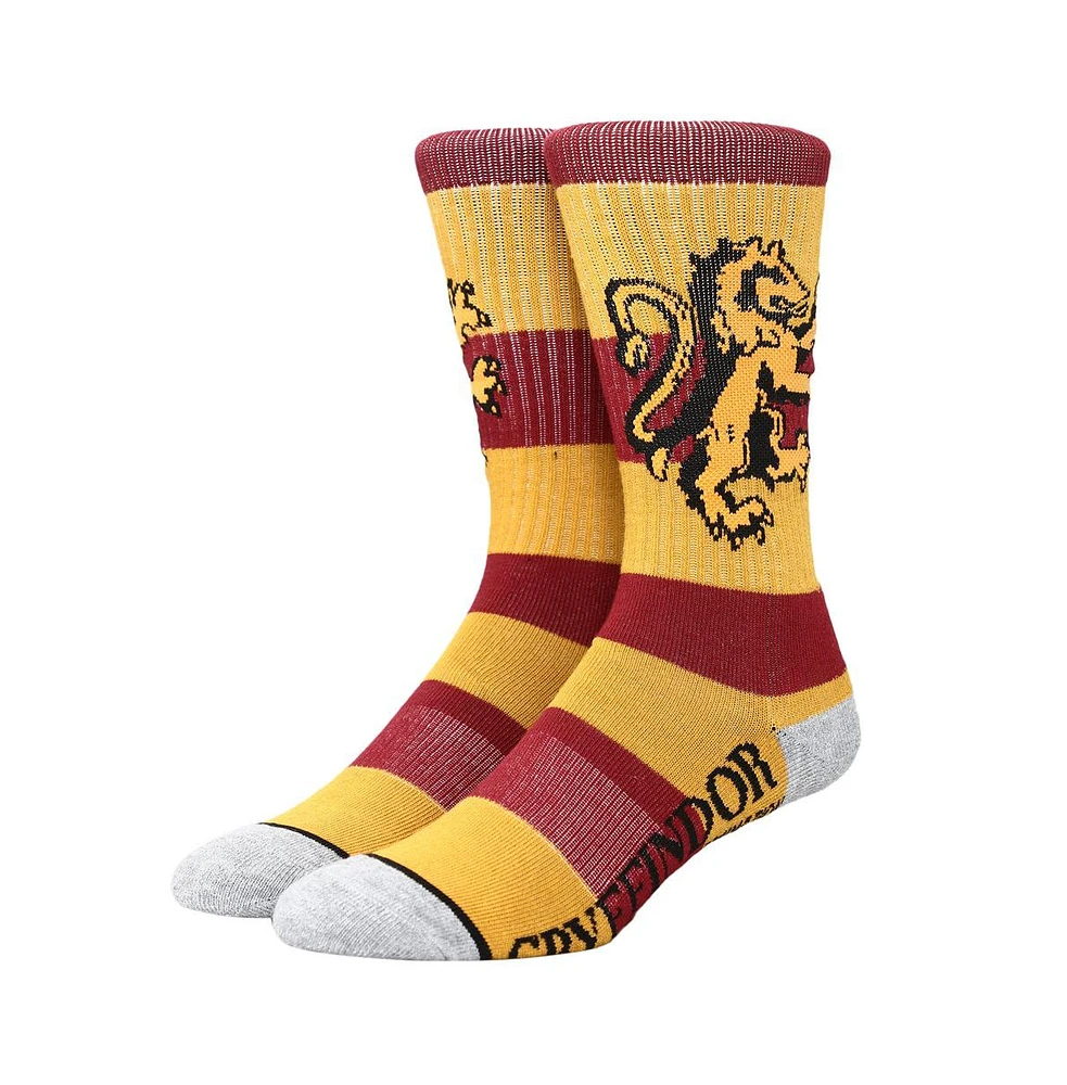 Harry Potter Men's Gryffindor Athletic Crew Socks for Men