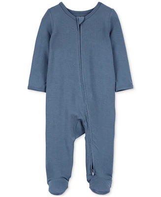 Carter's Baby 2-Way Zip-Up PurelySoft Sleep & Play One-Piece Footed Pajamas