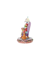 Jim Shore Grinch in Chair with Lamp Figurine