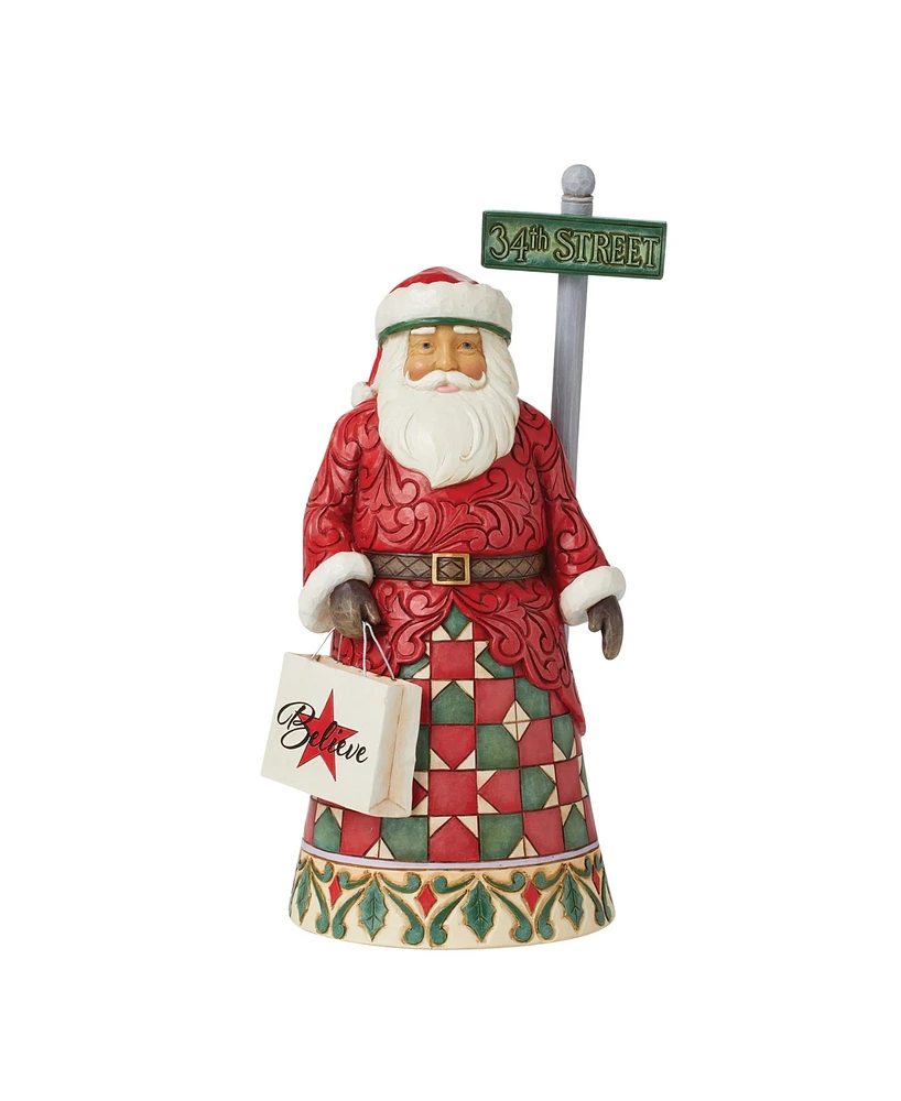 Jim Shore Macy's on 34th Street Santa Figurine, Exclusively Designed for Macy's