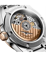 Longines Women's Swiss Automatic Conquest Stainless Steel Bracelet Watch 34mm