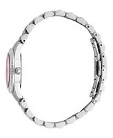Roberto Cavalli Women's Quartz Silver-tone Stainless Steel Watch 28mm