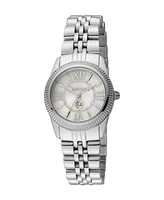 Roberto Cavalli Women's Quartz Silver-tone Stainless Steel Watch 28mm