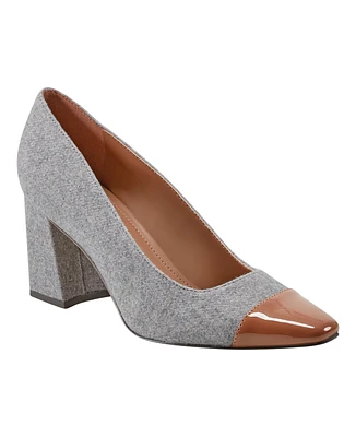 Marc Fisher Women's Kapila Slip-On Snip Toe Dress Pumps