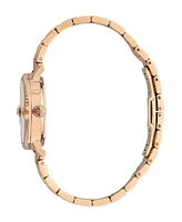 Roberto Cavalli Women's Quartz Rose-Gold Stainless Steel Watch 30mm