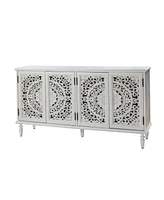 Hulala Home Ismenides Traditional 63”Wide Sideboard with Solid Wood Legs