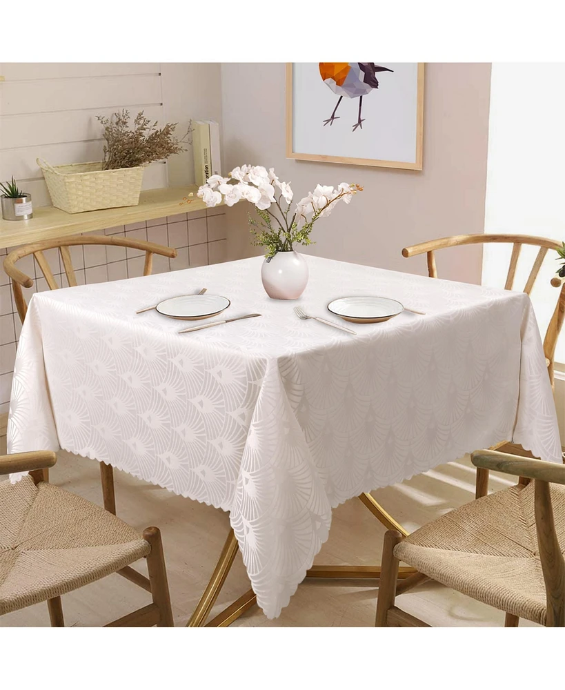 Caromio Jacquard Fabric Tablecloth 52" x