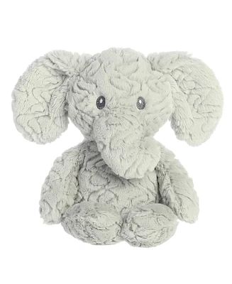 ebba Large Eva Elephant Huggy Collection Adorable Baby Plush Toy Grey 13"