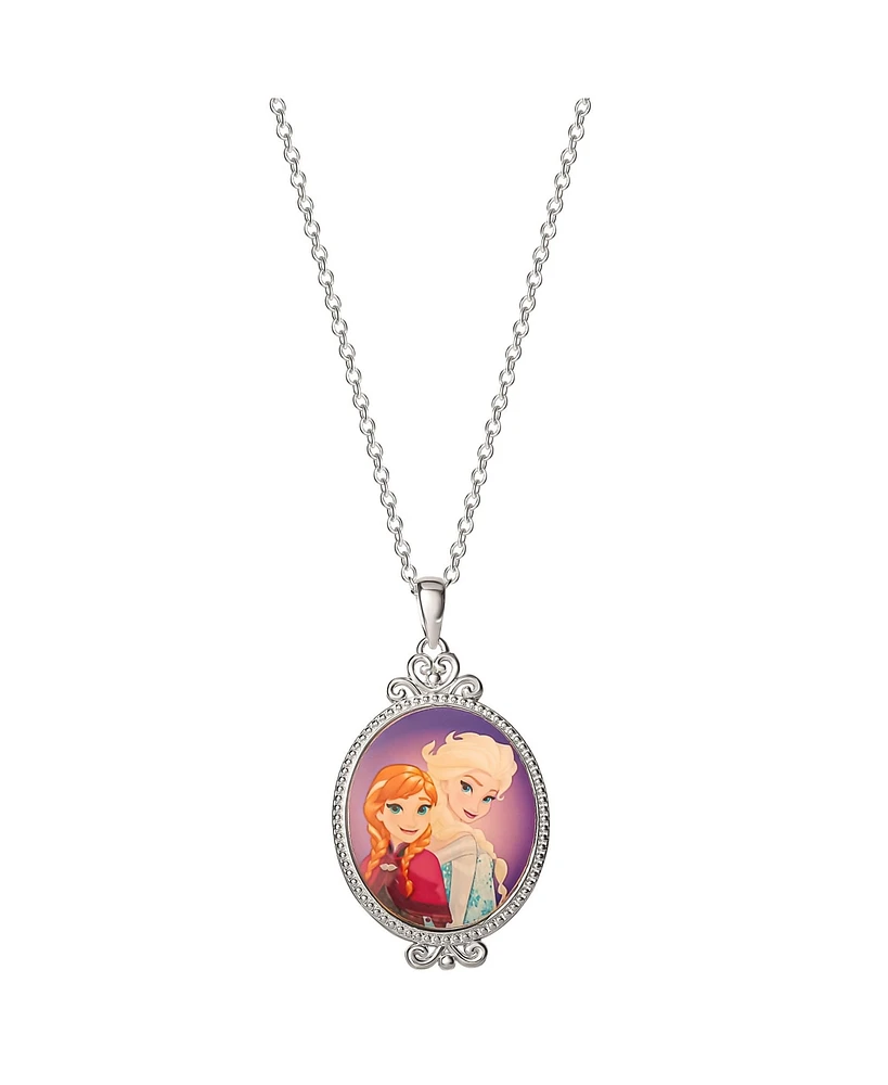 Disney Frozen Ii Elsa and Anna Sisters Rule Pendant Jewelry