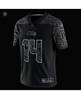 Nike Men's Dk Metcalf Black Seattle Seahawks Rflctv Limited Jersey