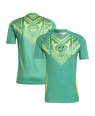 Adidas Men's Green Jamaica National Team 2024 Pre-Match Top