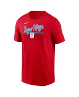 Nike Men's Red Miami Marlins 2-Hit Speed City Connect T-Shirt