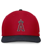 Nike Men's Red/Navy Los Angeles Angels Evergreen Two-Tone Snapback Hat