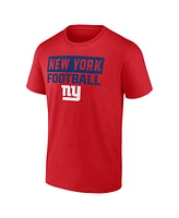 Fanatics Men's New York Giants Serve T-Shirt Combo Pack