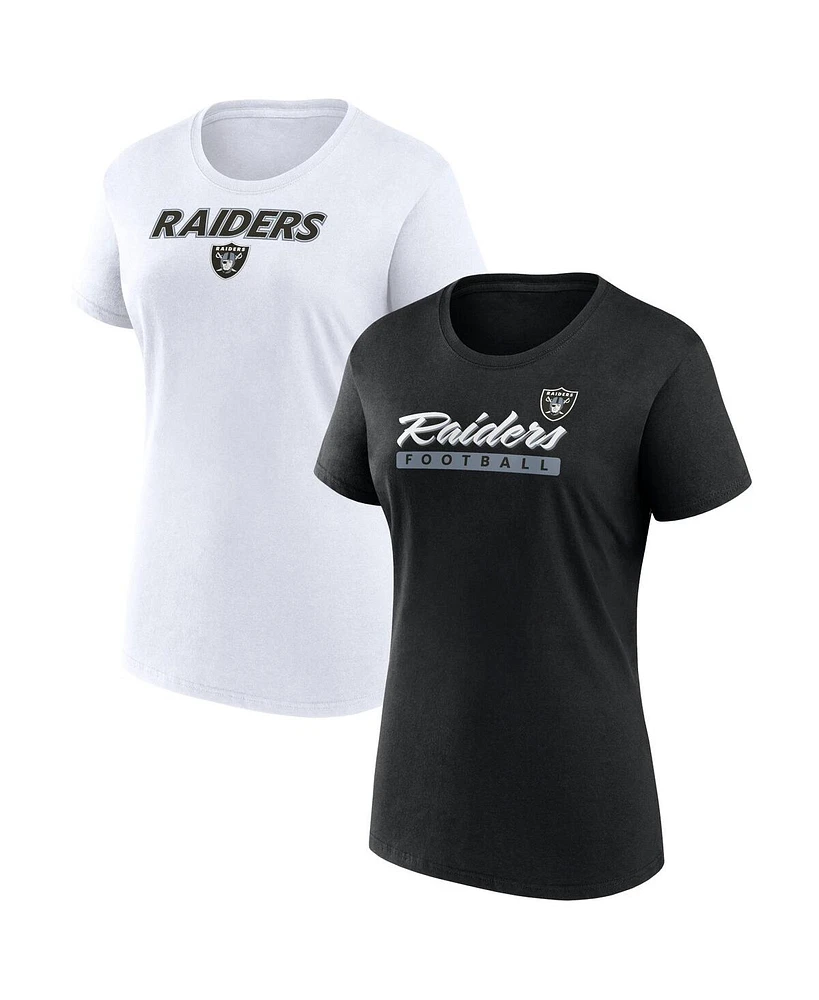 Fanatics Women's Las Vegas Raiders Risk T-Shirt Combo Pack