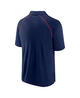 Fanatics Men's Navy Atlanta Braves Strong Alone Raglan Polo