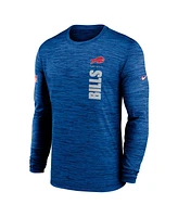 Nike Men's Royal Buffalo Bills 2024 Sideline Velocity Performance Long Sleeve T-Shirt