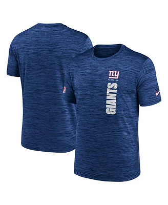 Nike Men's Royal New York Giants 2024 Sideline Velocity Performance T-Shirt