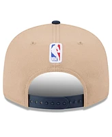 New Era Men's Tan/Navy Denver Nuggets 2024 Nba Draft 9FIFTY Snapback Hat