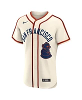 Nike Men's Jung Hoo Lee Cream San Francisco Giants 2024 Rickwood Classic Authentic Player Jersey