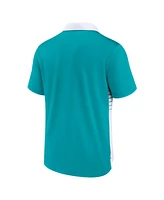 Nike Men's Aqua/White Miami Dolphins Fashion Performance Polo