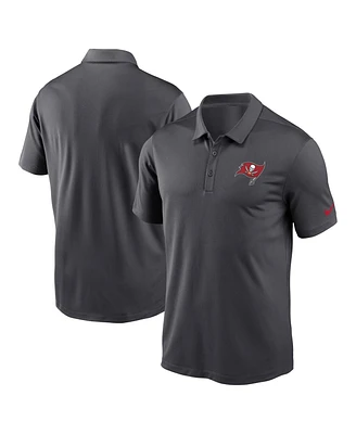 Nike Men's Anthracite Tampa Bay Buccaneers Franchise Logo Performance Polo