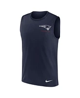 Nike Men's Navy New England Patriots Muscle Tank Top