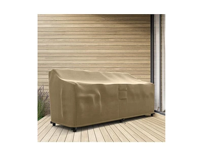 Khomo Gear Love Seat Cover Weatherproof Outdoor Patio Sofa Protector